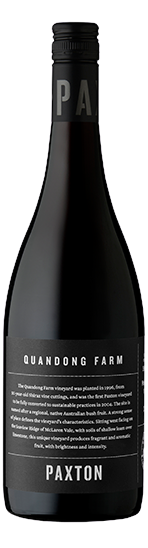 Paxton Quandong Farm Single Vineyard McLaren Vale Shiraz